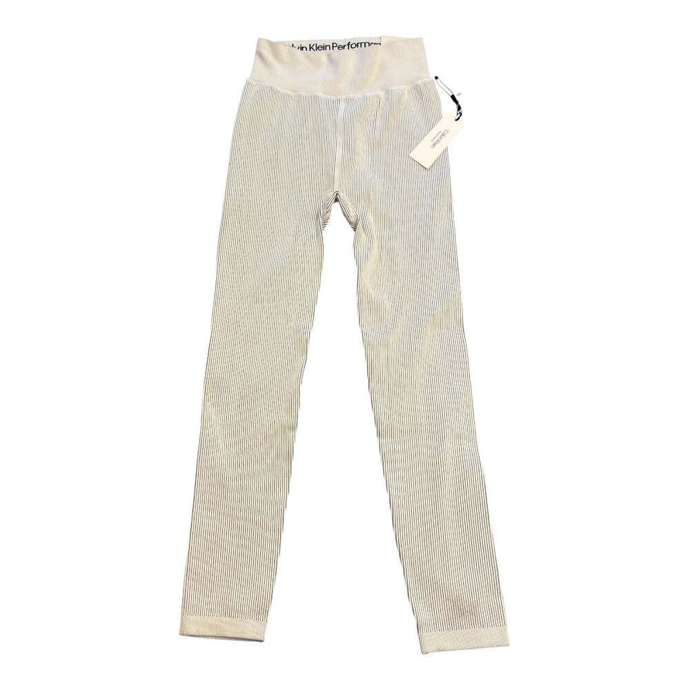 Calvin Klein Performance High Waist Ribbed Size S